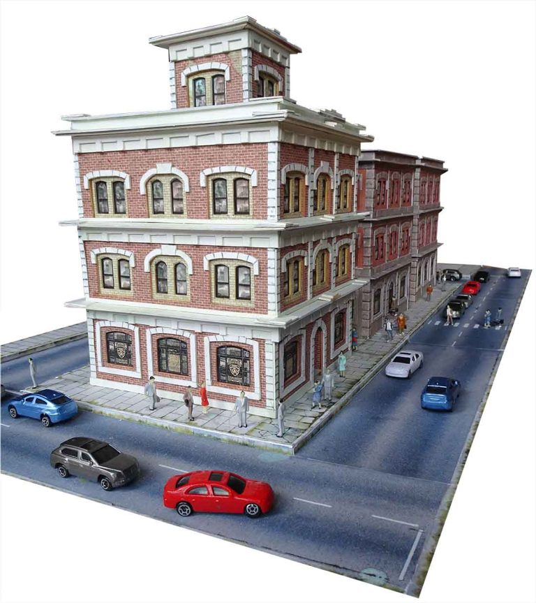 Printable HO scale buildings Model railroad layouts plansModel