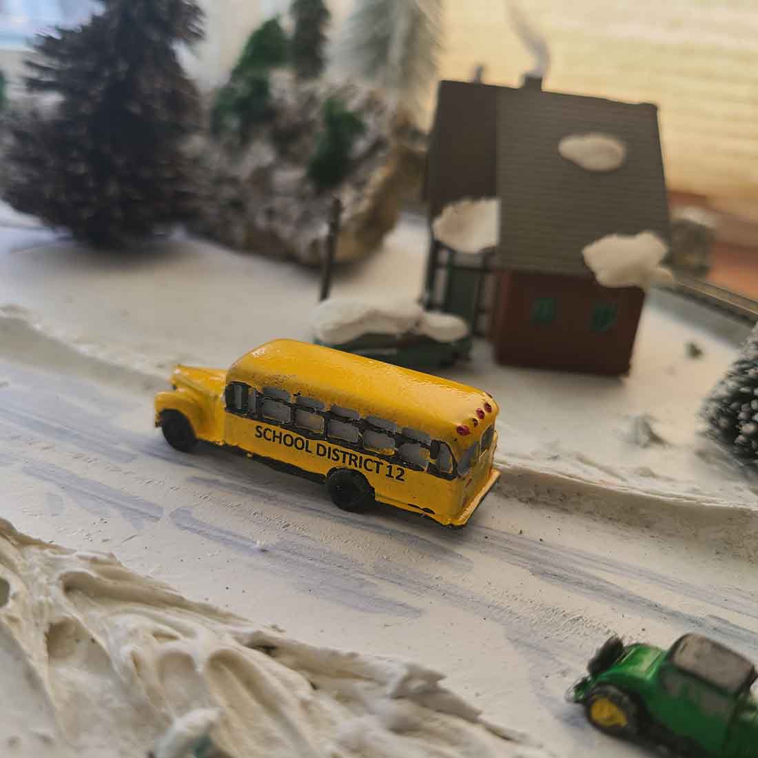 christmas model railroad layout