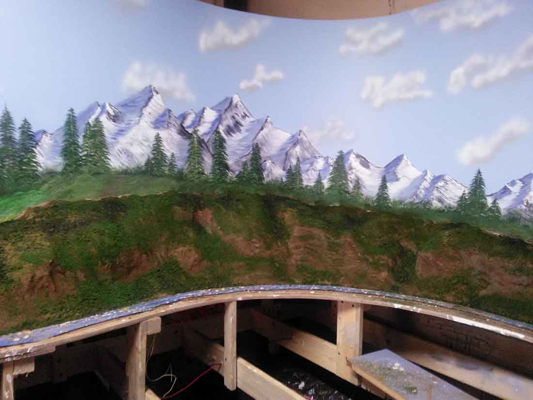 model train backdrops