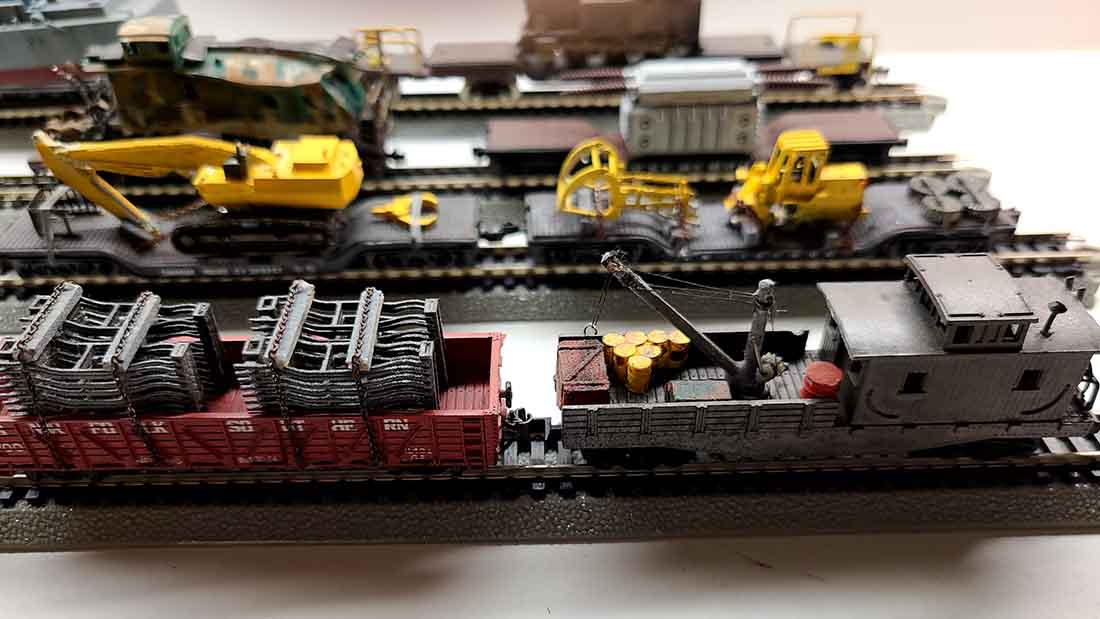 n scale flatbed freight