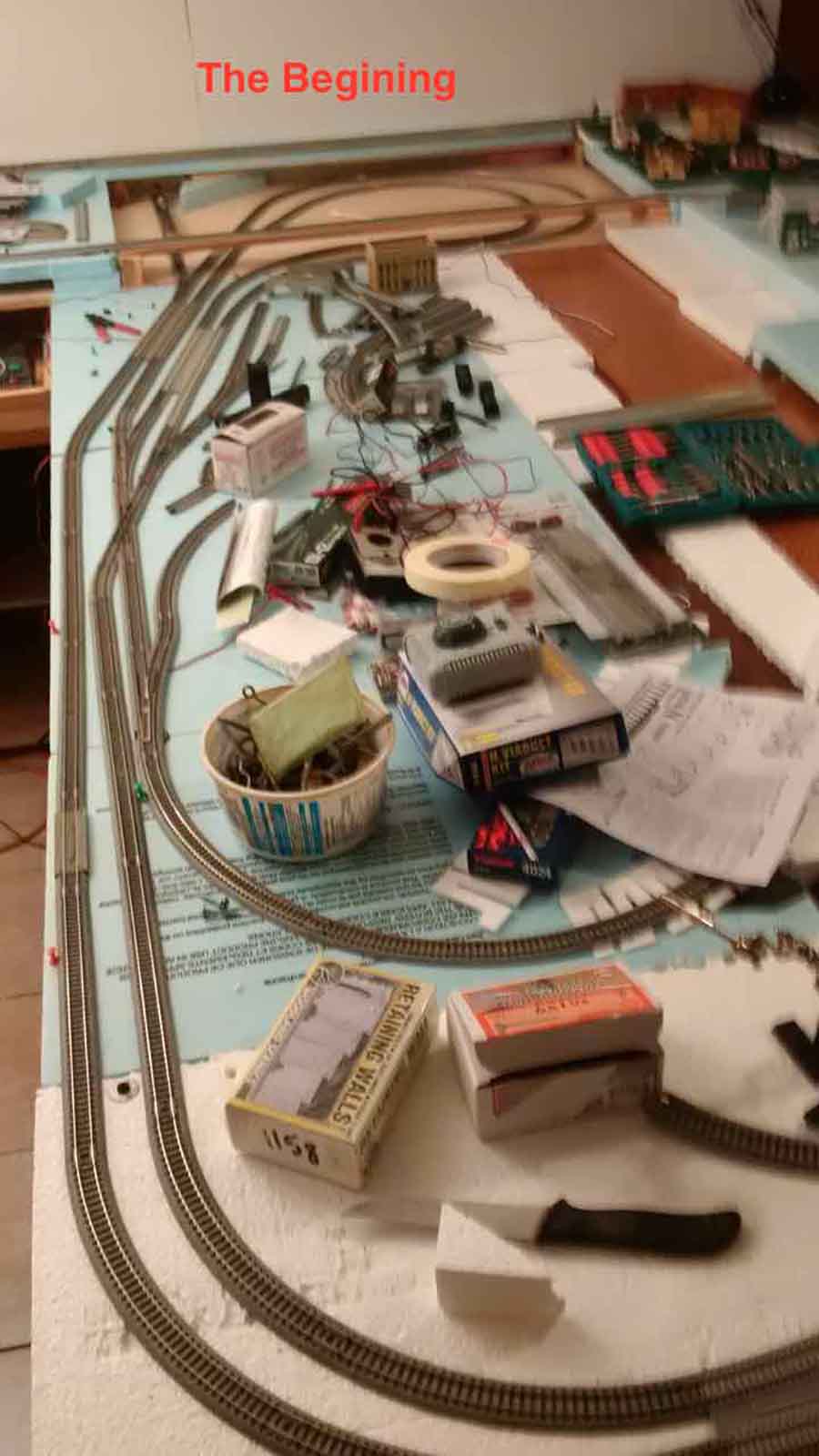 starting model train layout