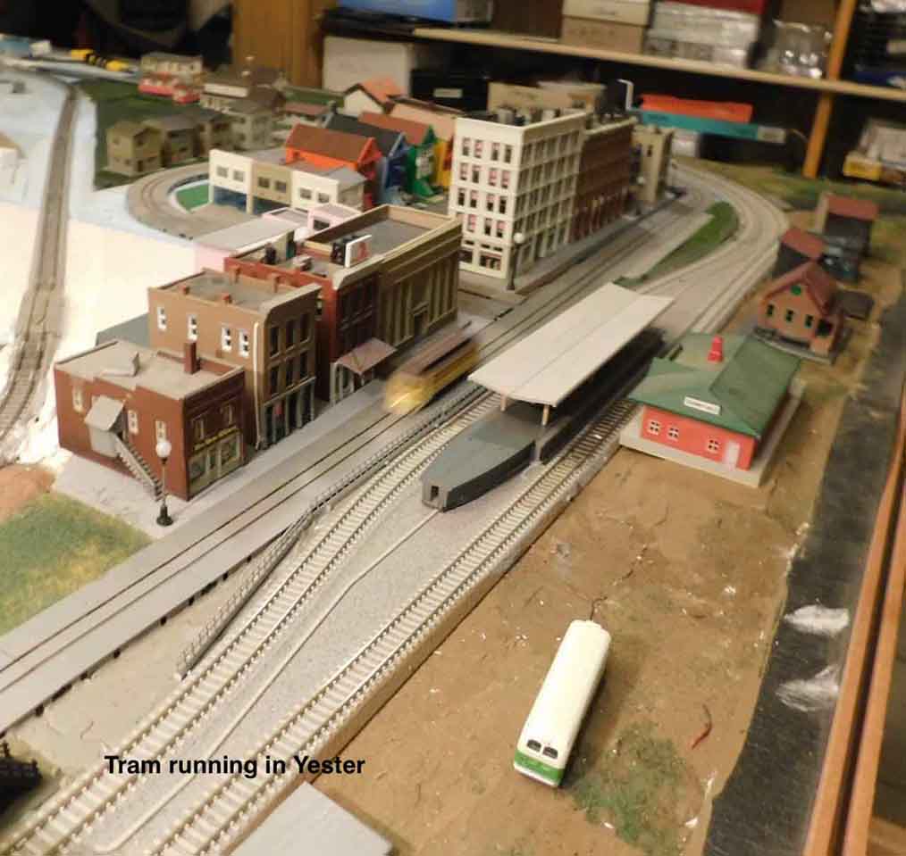 N scale station