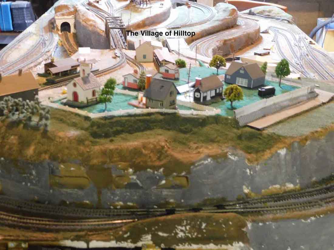 model train village
