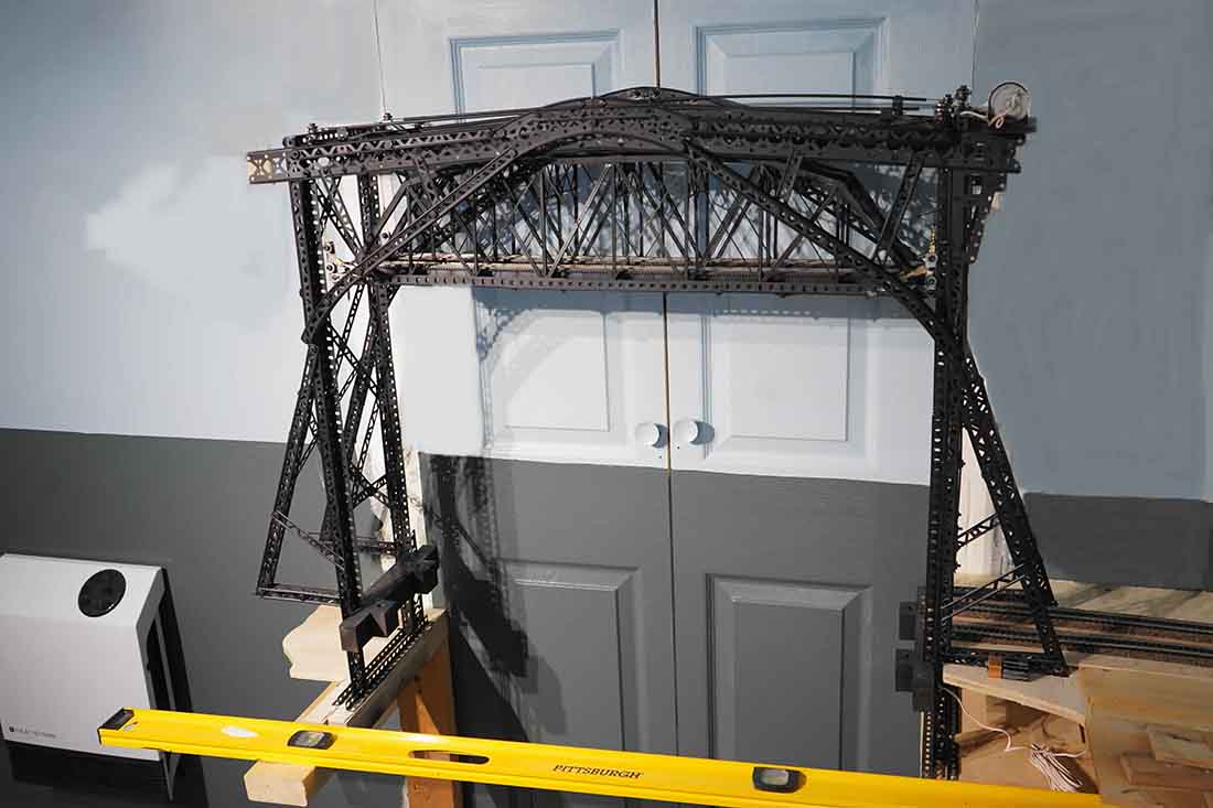 HO scale lift bridge