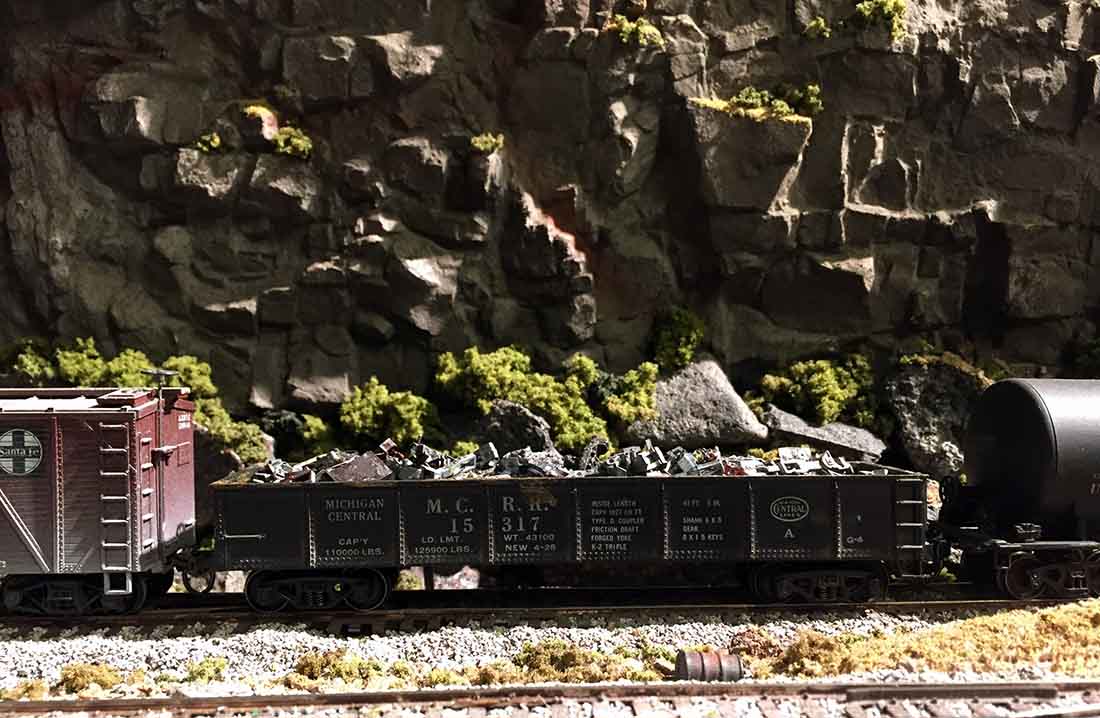 model train freight car