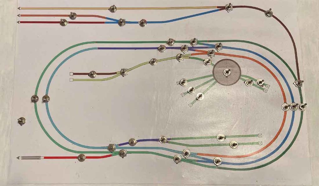 Wiring DC and DCC Model railroad layouts plansModel railroad layouts plans