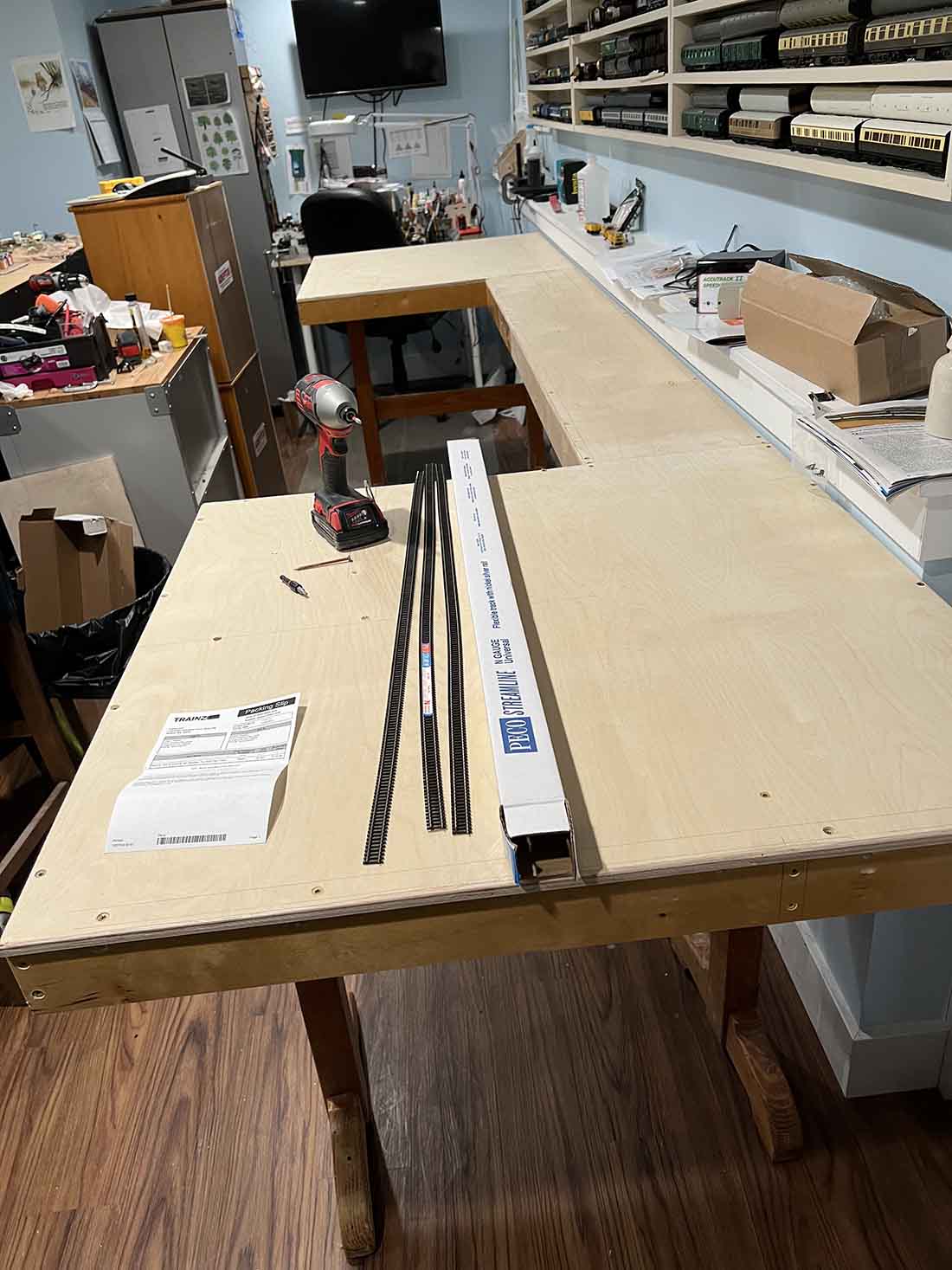 making n scale bench