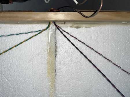 feeder wires for model railroad