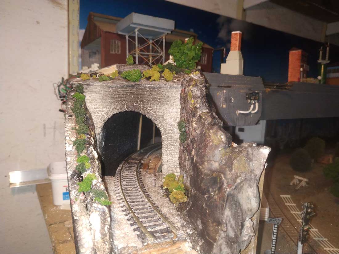 adding scenery tunnel
