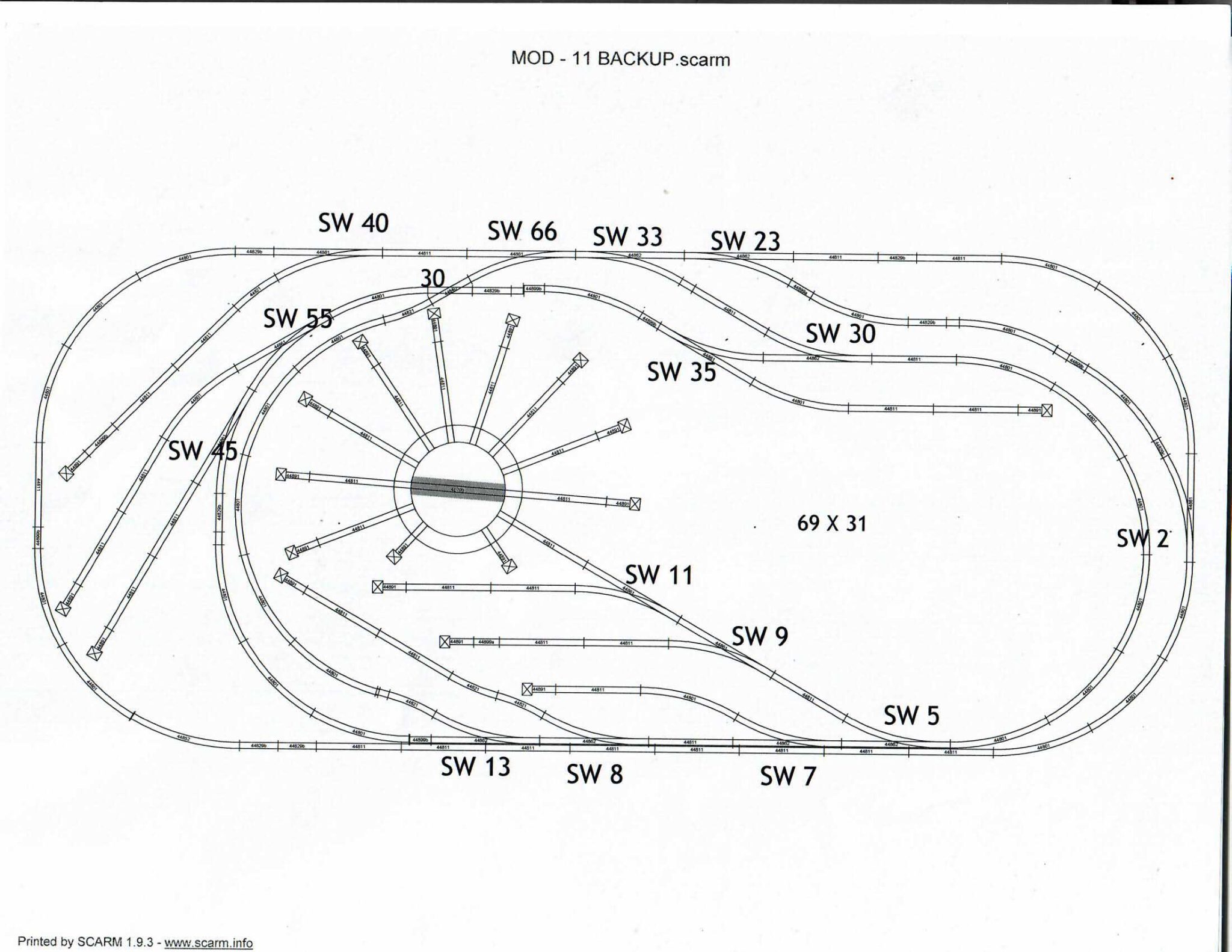 Denny's Layout - Model Railroad Layouts Plansmodel Railroad Layouts Plans