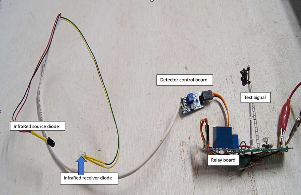 Model train IR detector Model railroad layouts plansModel railroad