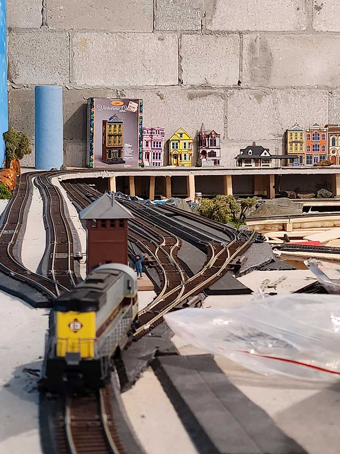 Erie Lackawanna model railroad sidings