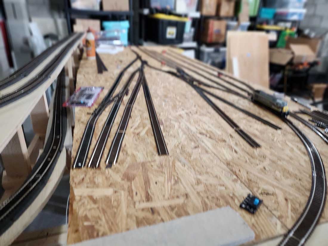 model train yard