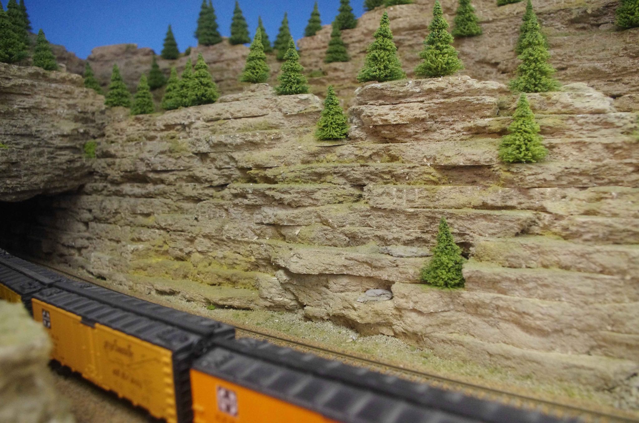 thumbnail image 2 of S Scale Model Train Scenery Sheets – No Passing Yellow City Roads – 5 Pack 8.5x11, 1:64 2 of 3