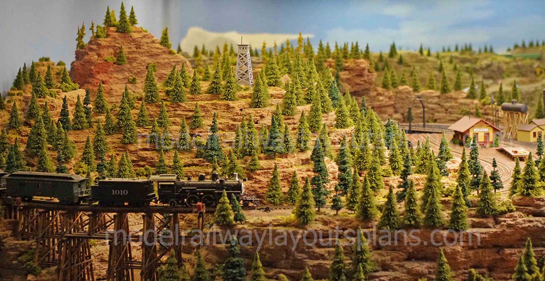 20x Green Model Trees – HO 1:100 Scale – Plastic Scenery For Train Railway & Wargame Layouts