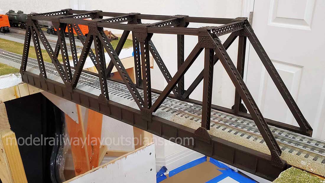 thumbnail image 2 of HO Scale Long Viaduct Bridge For Model Trains – 24-Inch Long, 3-Inch Tall, Two-Section Plastic Structure By Spencer-3D 2 of 5