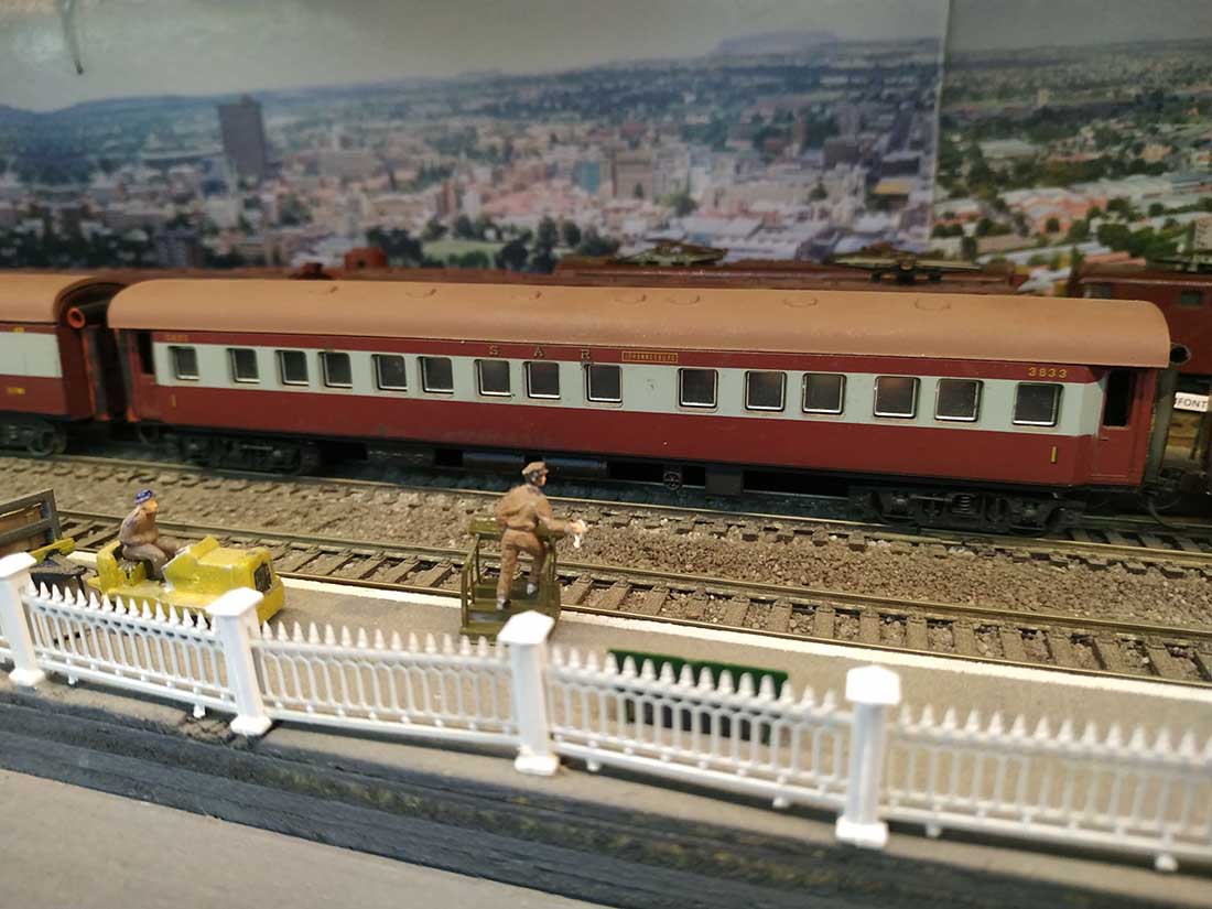 model train passenger train