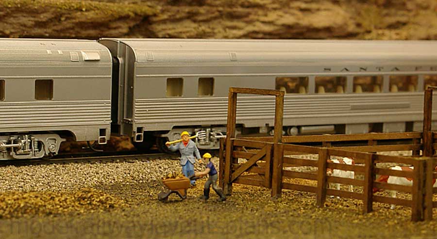 passenger train model train