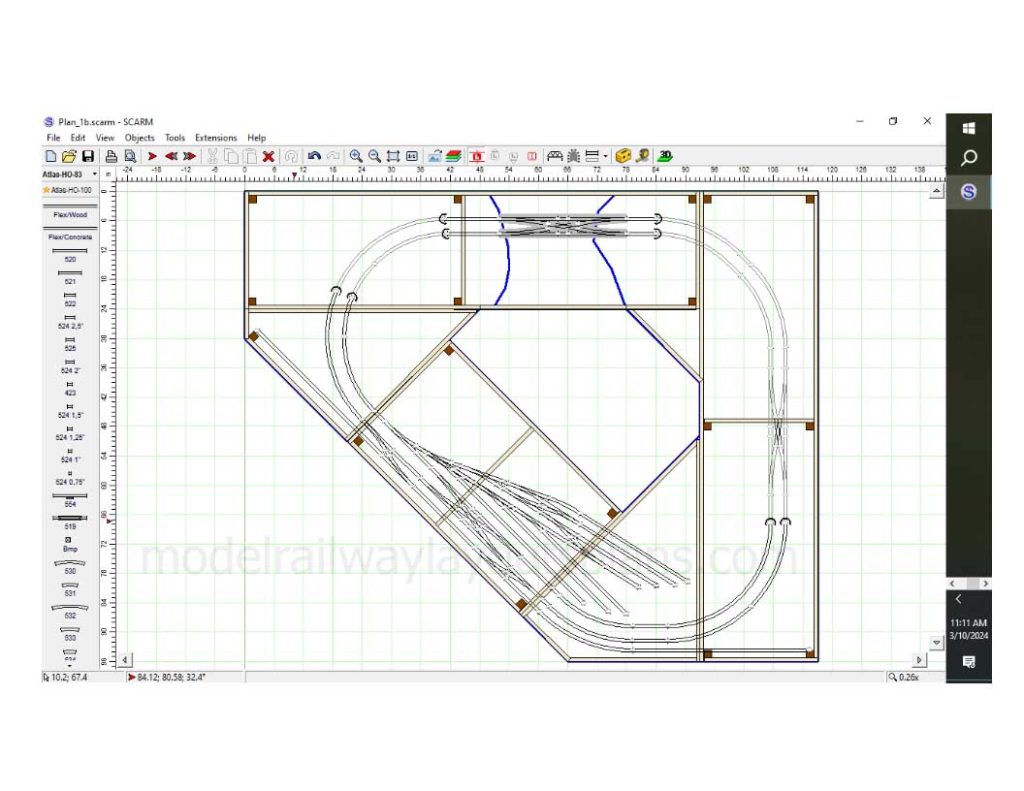 Model railroad design - Roger's - Model railroad layouts plansModel ...