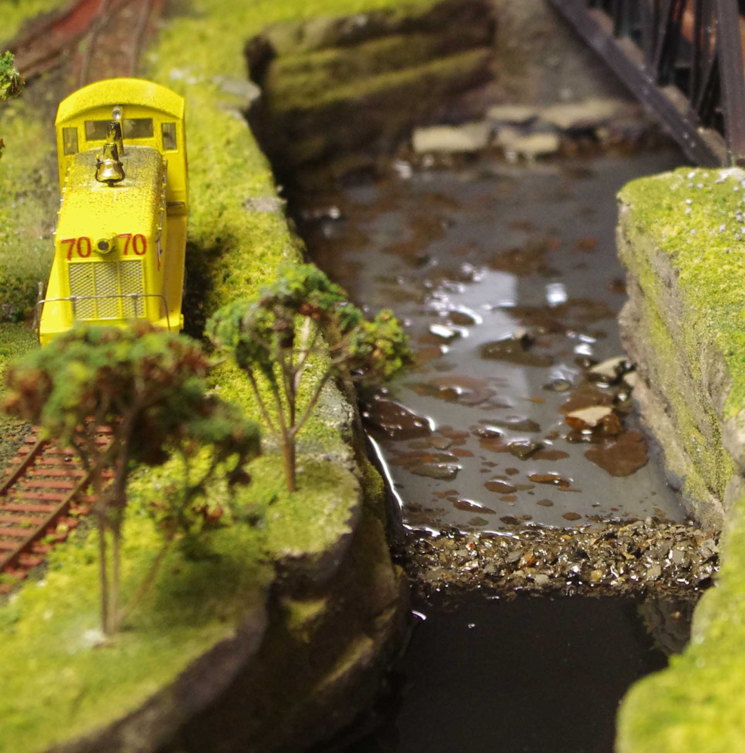 Model Train Rivers HO train layout with rivers - Model railroad layouts plansModel ...