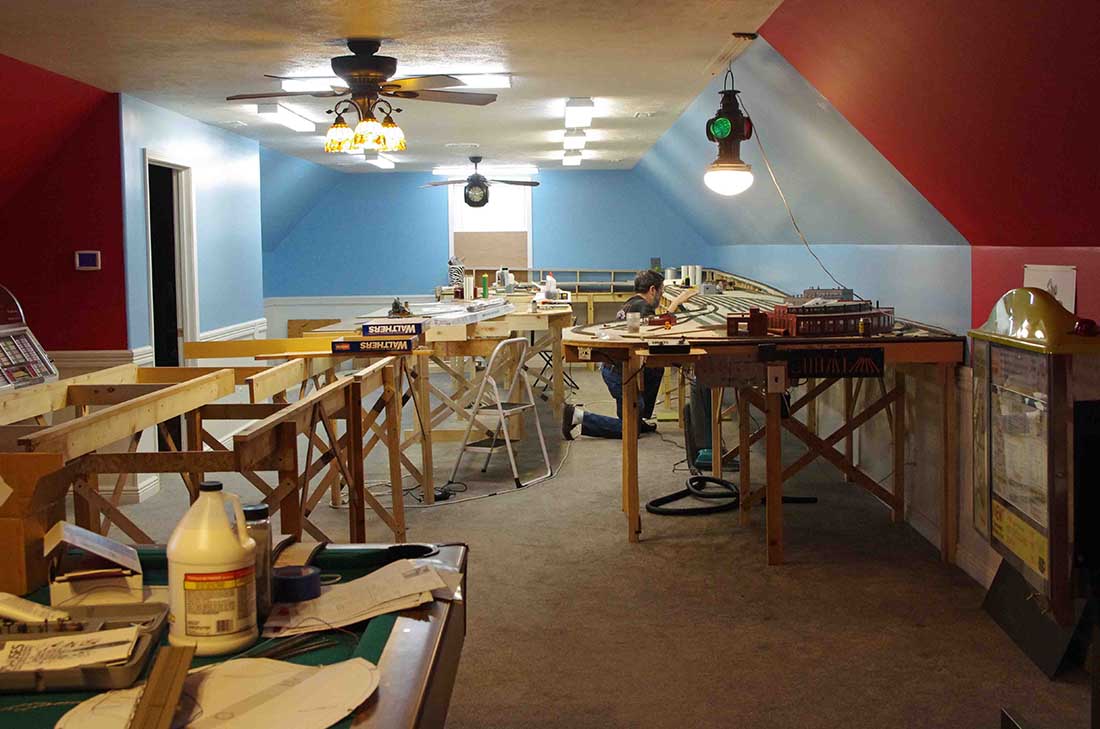 model railroad construction