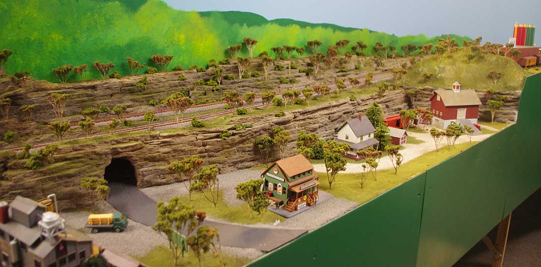 HO scale tunnel