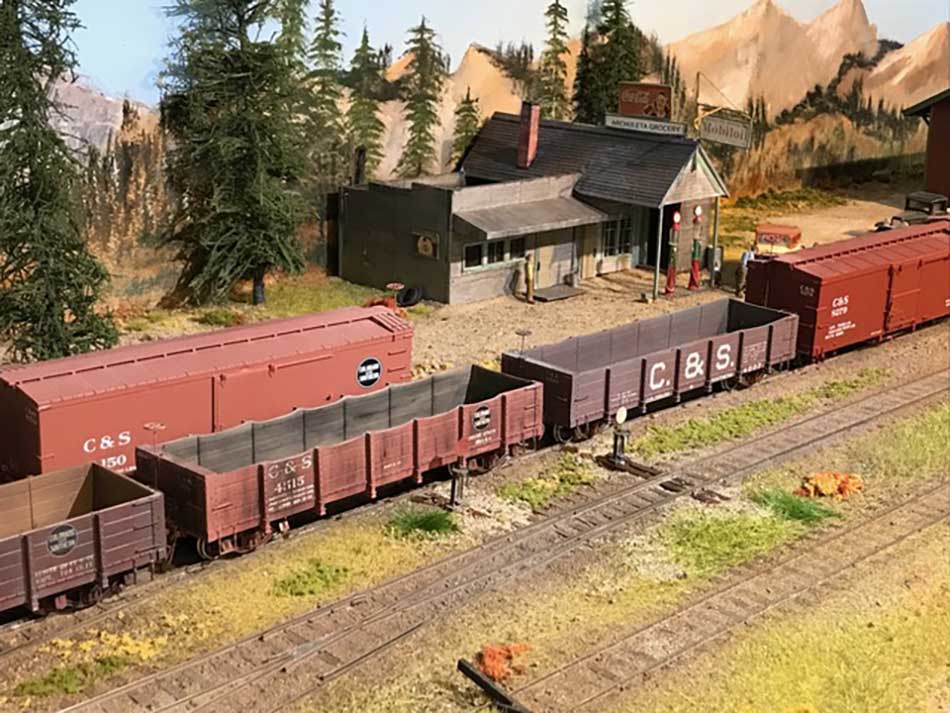 O scale freight