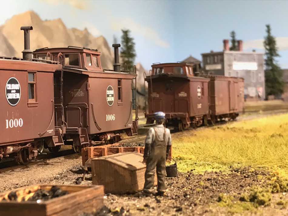 O scale caboose