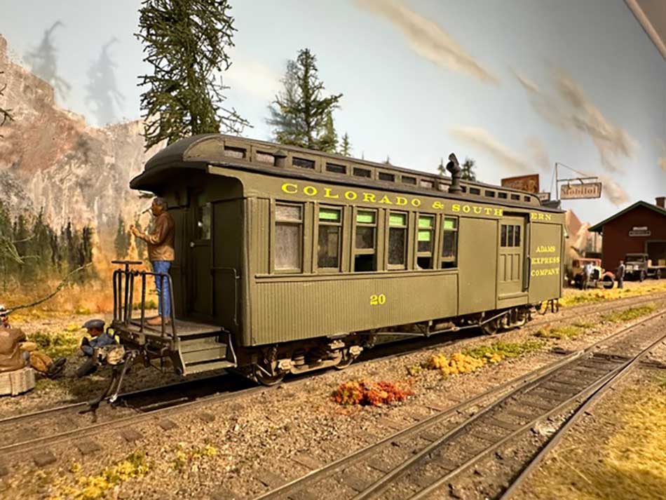 O scale passenger car