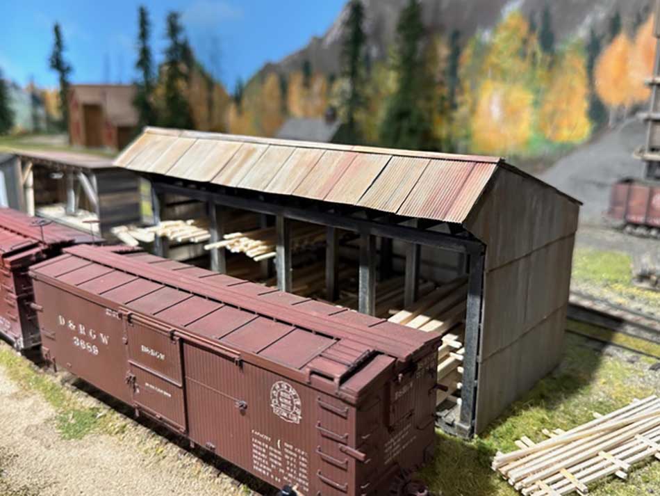 model railroad box car