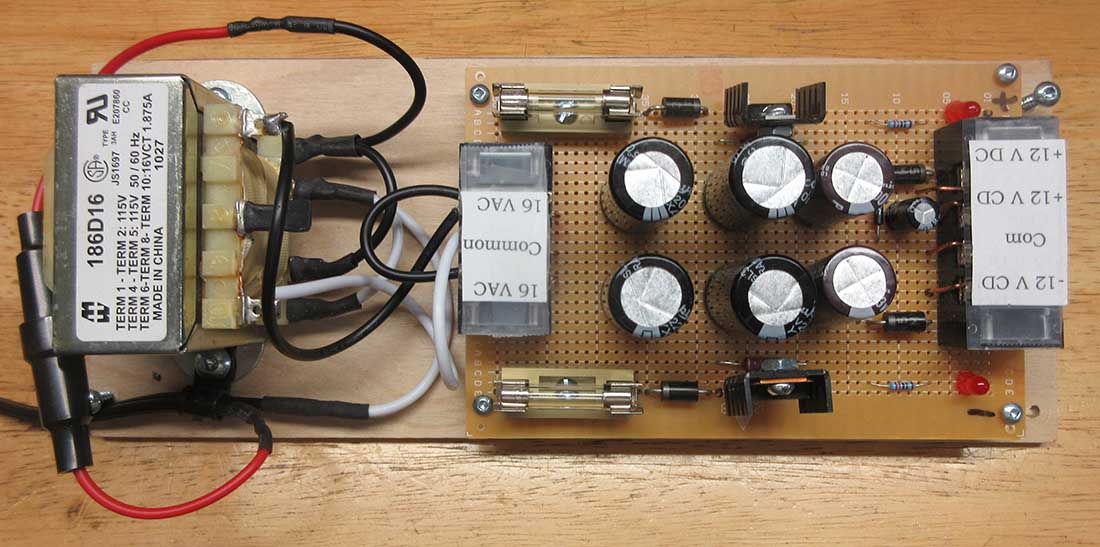 Capacitor Discharge Power Supply How to power turnouts on a model railroad