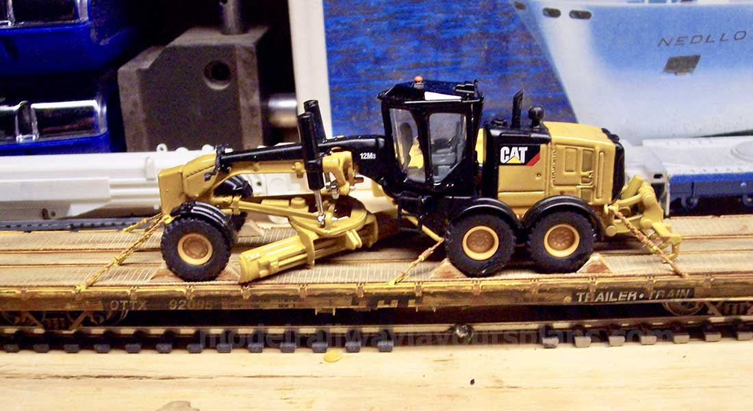 engine train yard flatbed