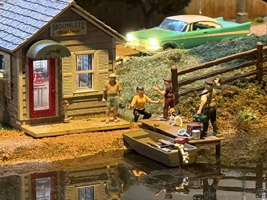 ho scale lake