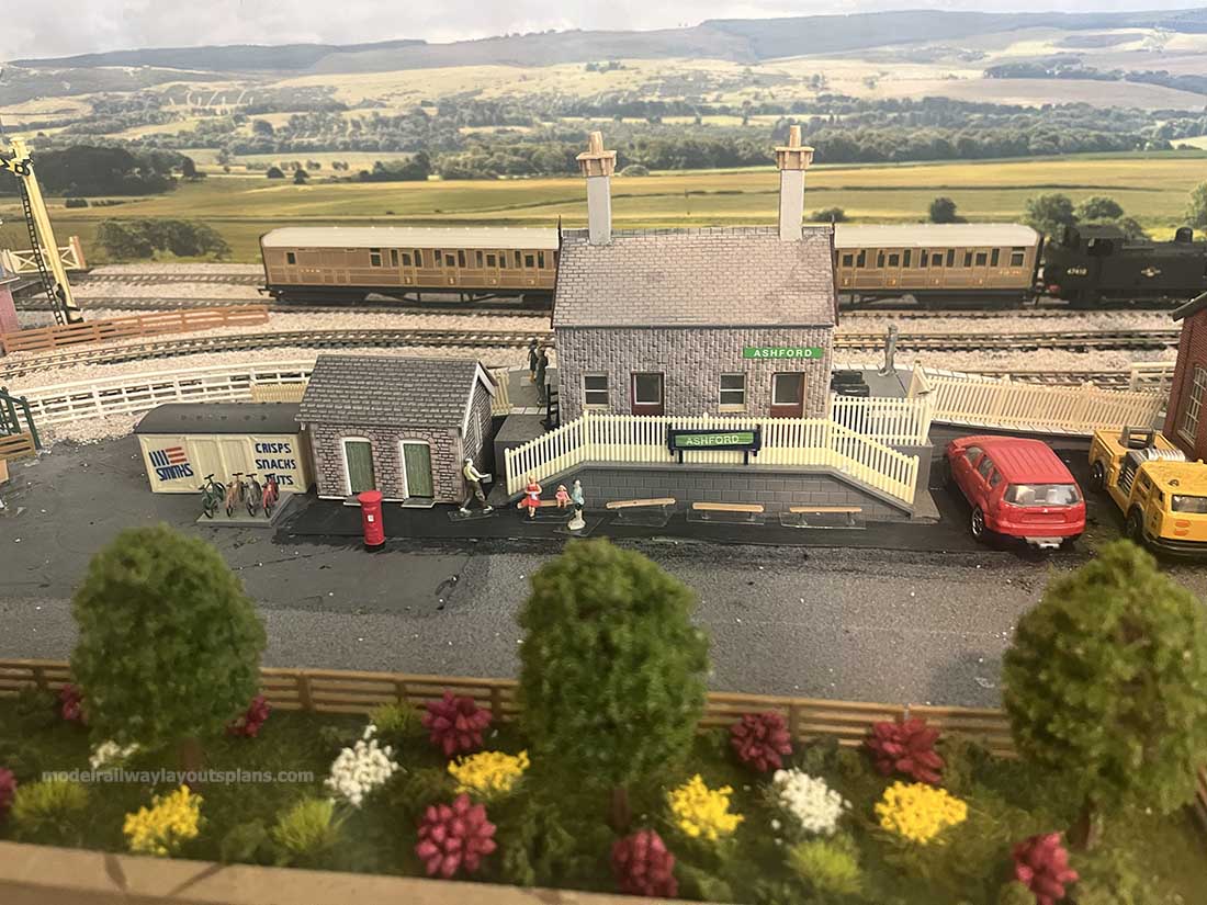 oo scale model railway