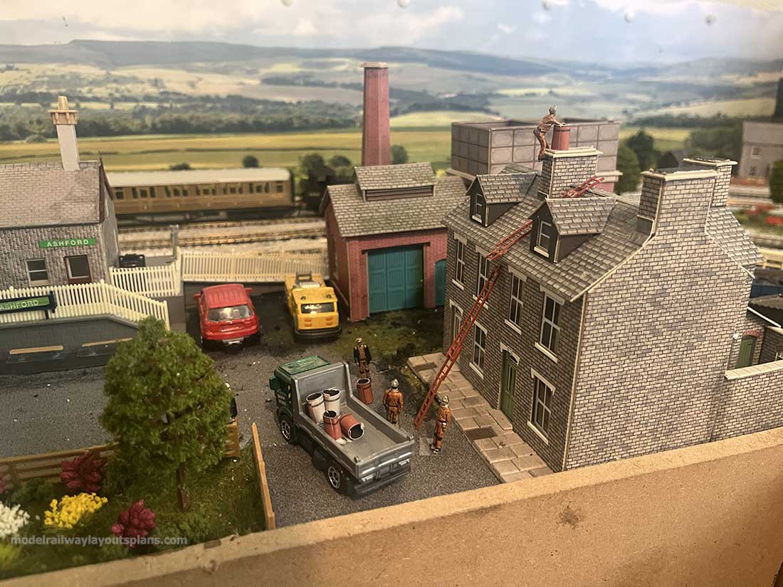 model railway lorry freight