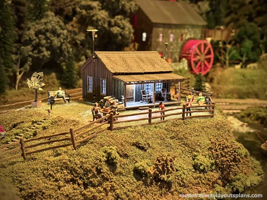 ho scale grist mill