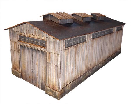 model railroad printable building