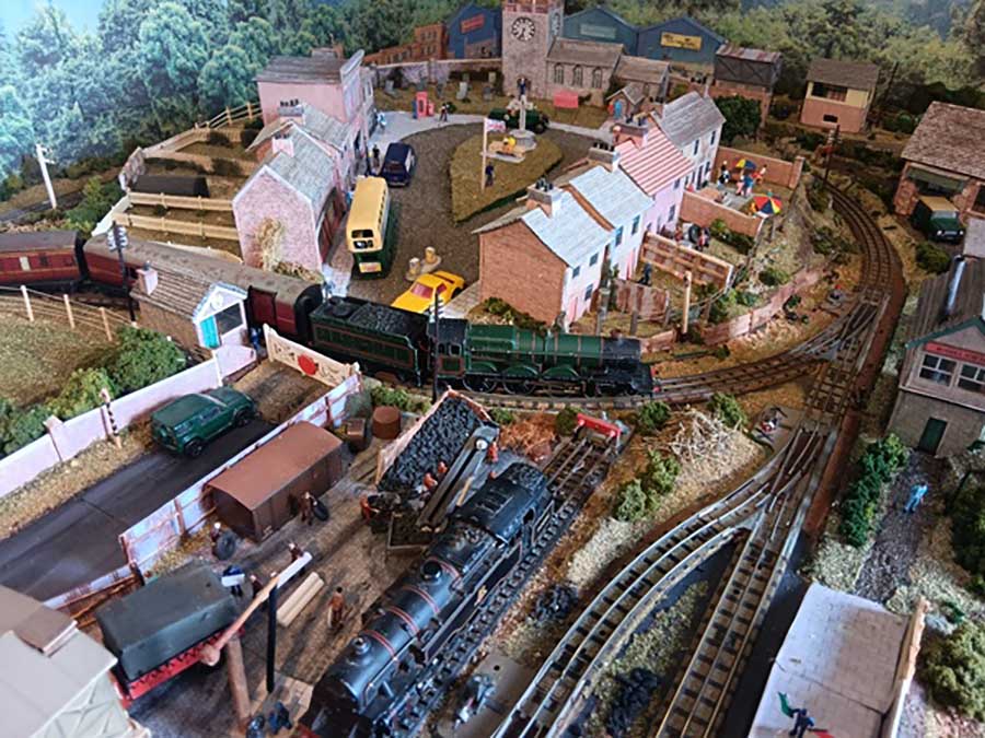 model steam train