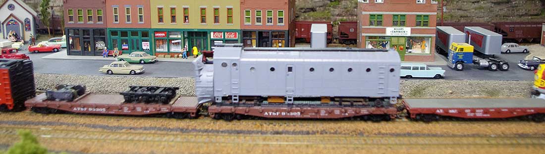 ho scale train cars for special loads