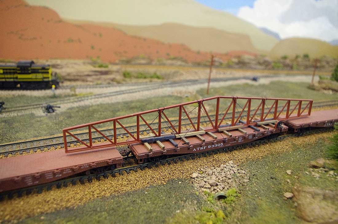 ho scale long beam girder for bridge