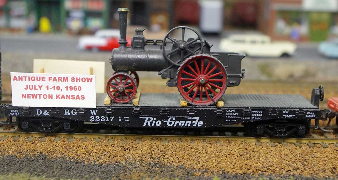 ho scale vintage tractor