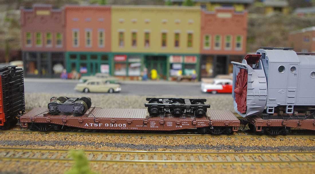 ho scale train cars for special loads