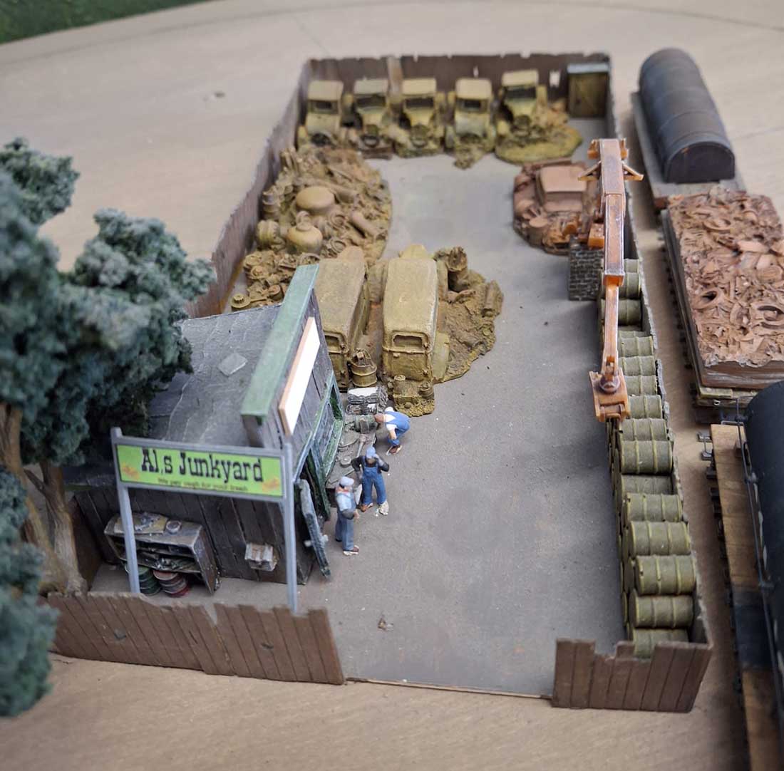ho scale scrapyard