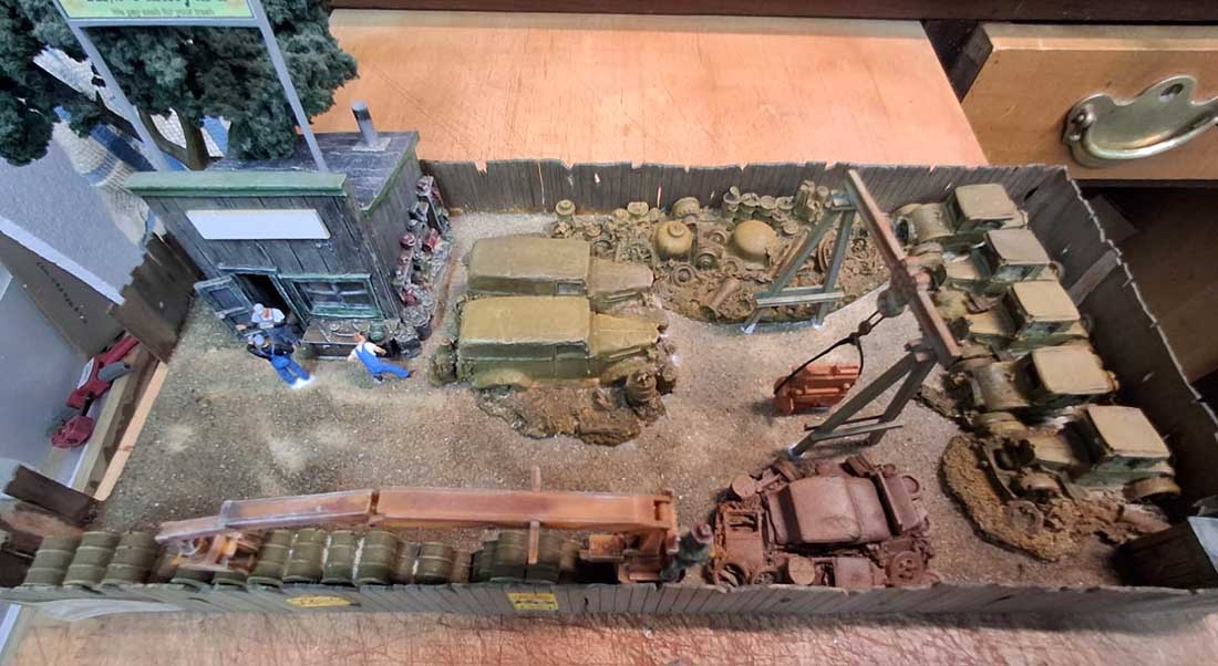 ho scale scrapard